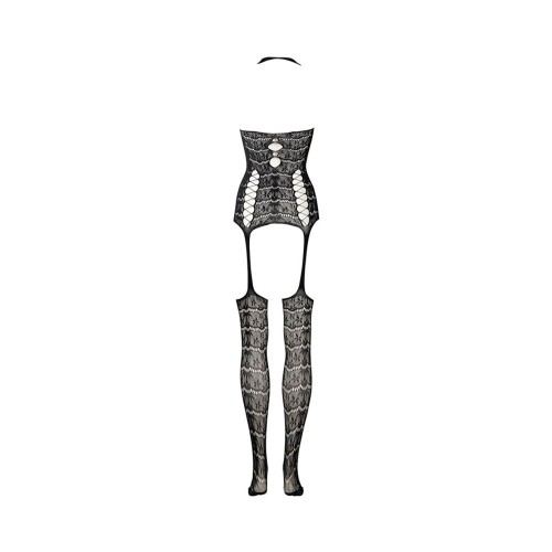 Le Desir Lace Suspender Bodystocking for Seduction