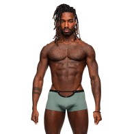 Male Power Magnificence Mini Short Jade M - Comfort and Style