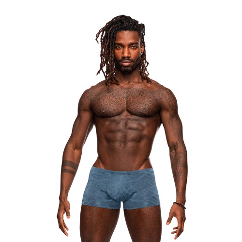 Male Power Inter-Mingle Mini Short - Blue XL