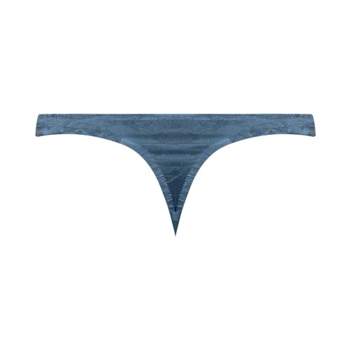 Male Power Inter-Mingle Bong V Thong Blue S/M - Comfort & Style