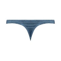 Male Power Inter-Mingle Bong V Thong Blue S/M - Comfort & Style