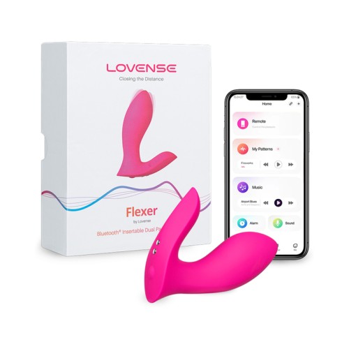 Lovense Flexer Vibrador Portátil Controlado por App para Parejas