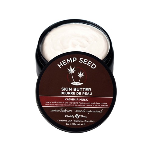 Earthly Body Hemp Seed Skin Butter - Kashmir Musk 8 oz.