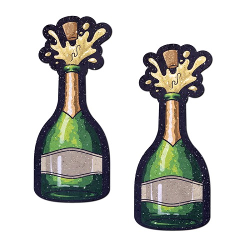 Champagne Bottle Nipple Pasties by Pastease