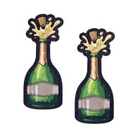 Champagne Bottle Nipple Pasties by Pastease