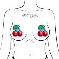 Pastease Cherry Nipple Pasties for Fun Parties