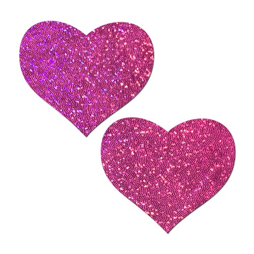 Pastease Love Bubblegum Pink Hearts Nipple Pasties