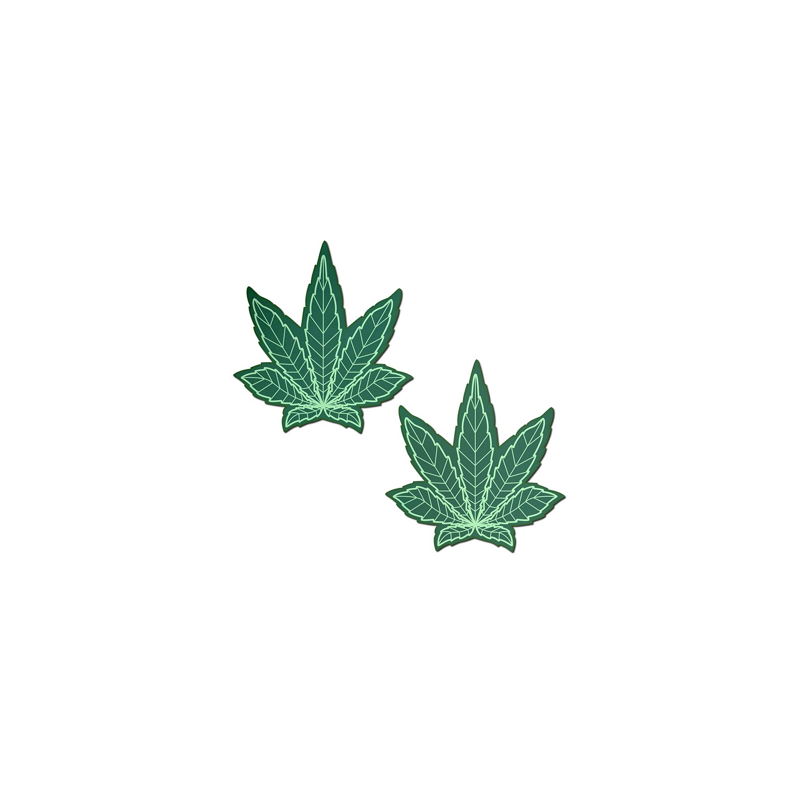 Pastease Indica Pot Leaf Nipple Pasties