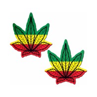 Pastease Indica Pot Leaf Rasta Weed Nipple Pasties