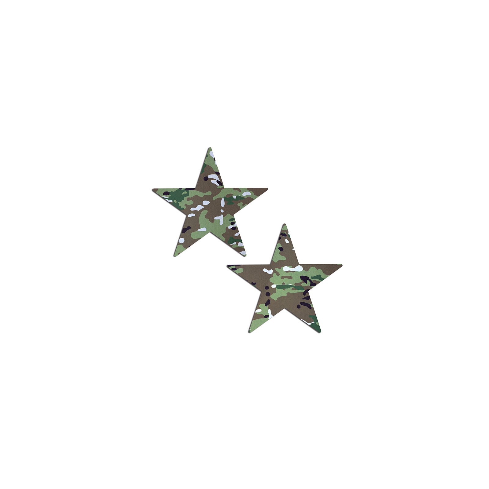 Nautical Star Military Camouflage Nipple Pasties by Pastease