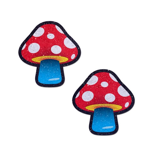 Pastease Colorful Shroom Nipple Pasties