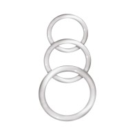 Enhancer Silicone Cockrings - Set of 3