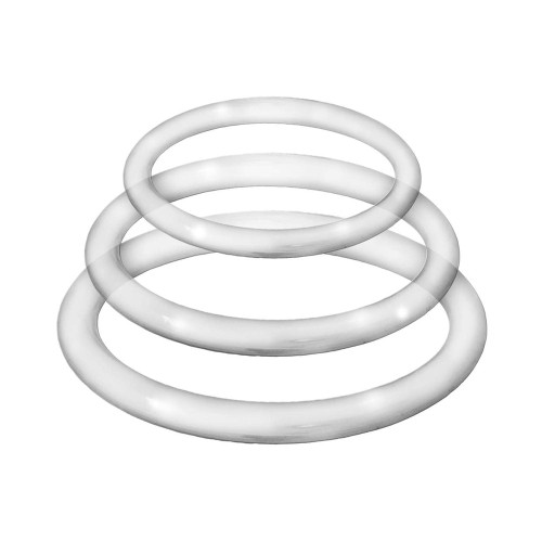 Enhancer Silicone Cockrings - Set of 3