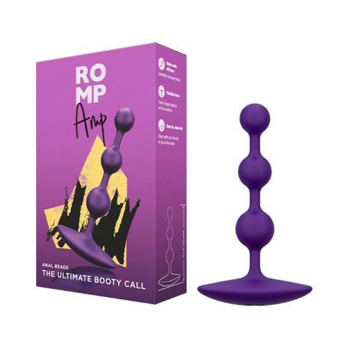 Plug Anal de Silicona ROMP Amp - Púrpura Oscuro