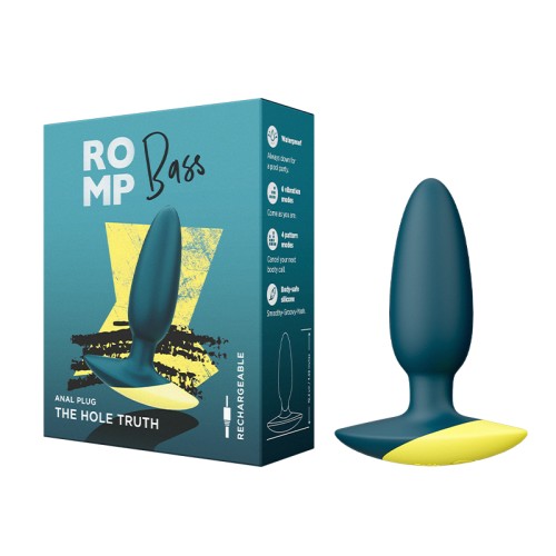 Plug Anal Vibrante ROMP Bass Recargable