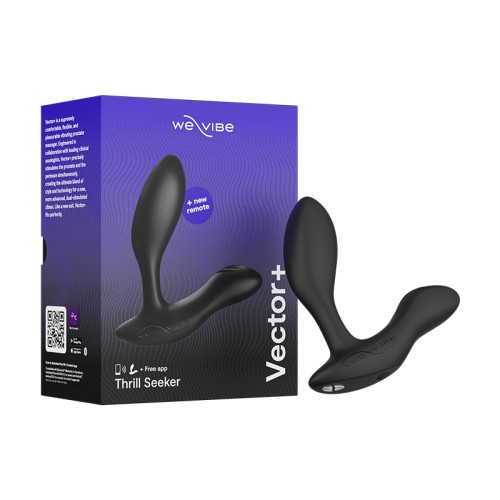 We-Vibe Vector+ Prostate Massager for Enhanced Climax