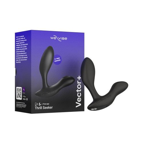 We-Vibe Vector+ Prostate Massager for Enhanced Climax