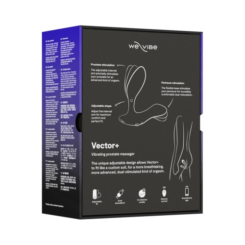 We-Vibe Vector+ Masajeador Prostático para Clímax Mejorado