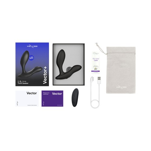 We-Vibe Vector+ Prostate Massager for Enhanced Climax