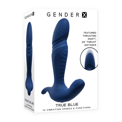 Gender X True Blue Vibrador - Placer para Todos