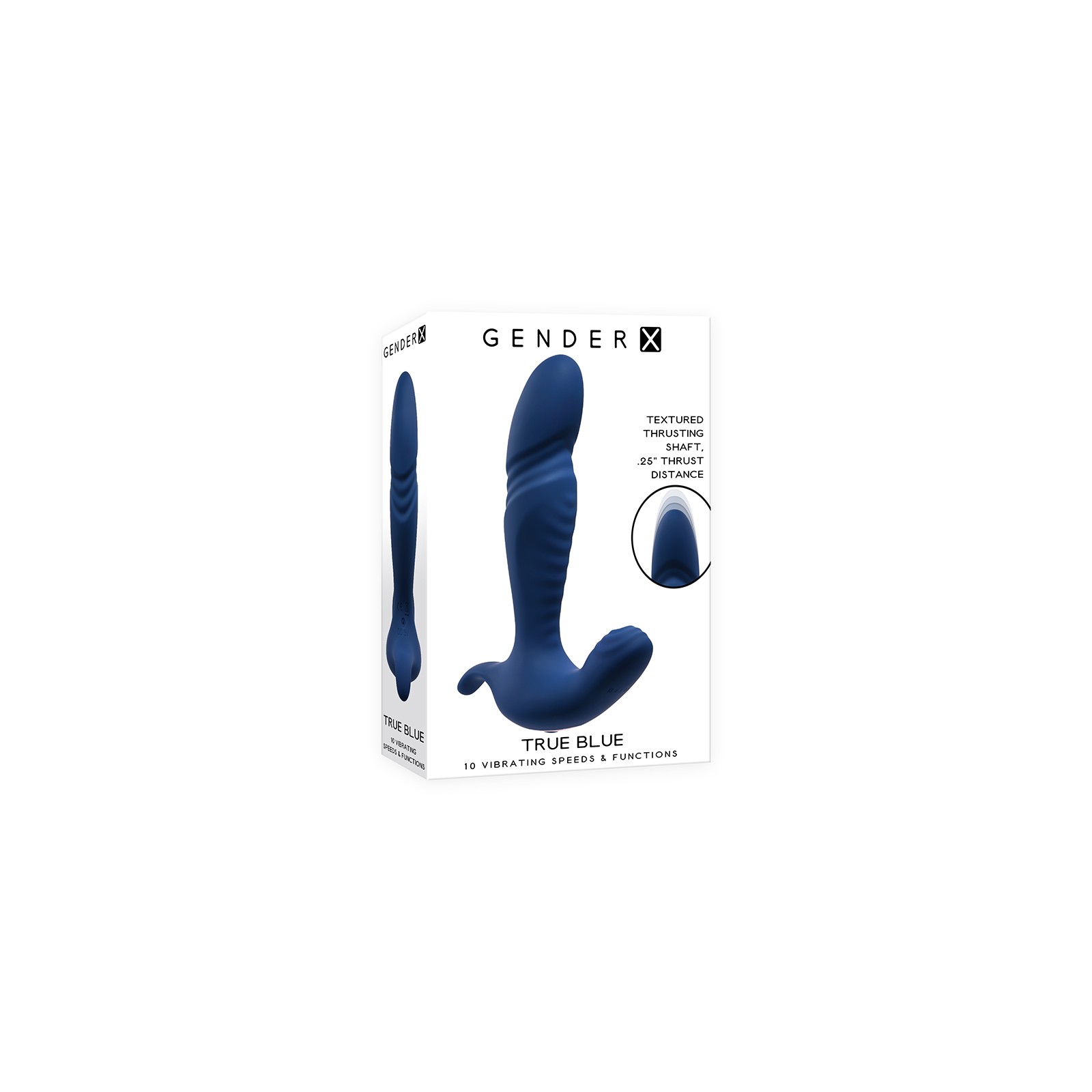 Gender X True Blue Vibrador - Placer para Todos