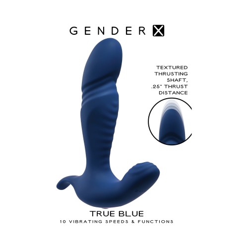 Gender X True Blue Vibrador - Placer para Todos