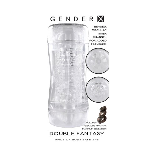 Gender X Double Fantasy Stroker for Enhanced Pleasure