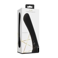 VIVE OMBRA Vibrador Silicona Recargable Flexible Negro - Placer de Lujo