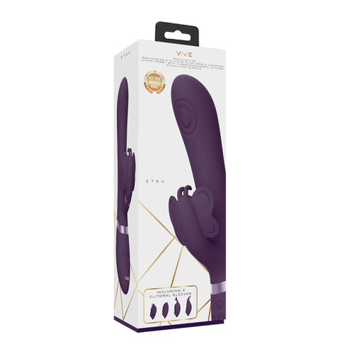 Vibrador Conejito ETSU VIVE - Estimulación Clitorial Potente