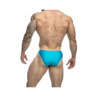 MaleBasics JUSTIN + SIMON Classic Bikini Turquoise