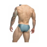 Bikini XL MaleBasics JUSTIN + SIMON Verde Metal