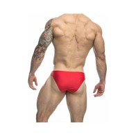 MaleBasics JUSTIN + SIMON Red Bikini 2XL - Comfort and Style