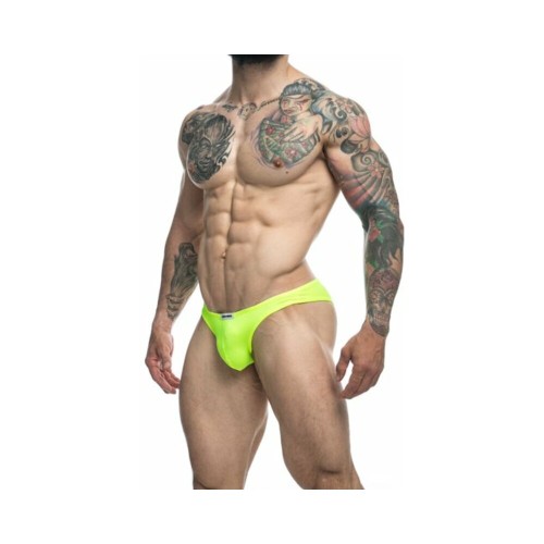 MaleBasics JUSTIN + SIMON Classic Bikini Neon Green