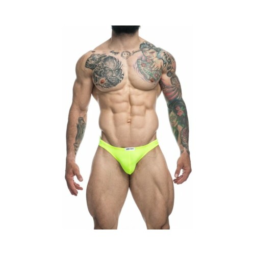 MaleBasics JUSTIN + SIMON Classic Bikini Neon Green