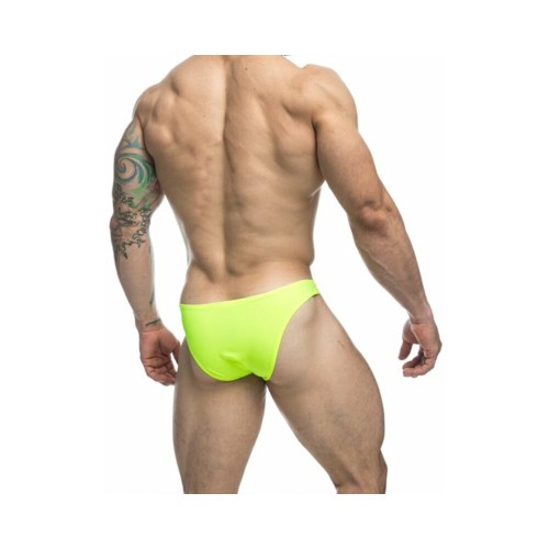 MaleBasics JUSTIN + SIMON Classic Bikini Neon Green