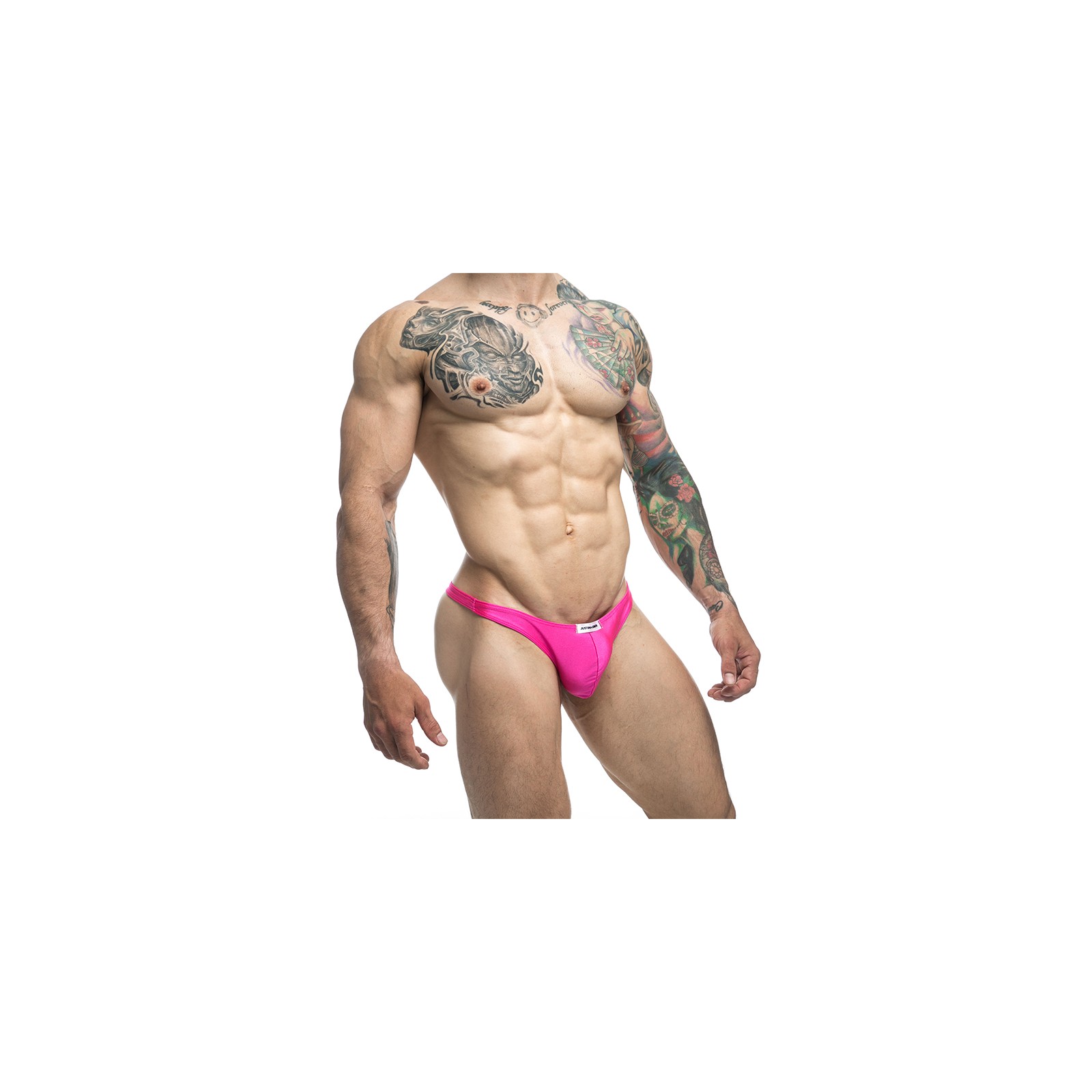 MaleBasics JUSTIN SIMON Classic Tanga Pink 2XL