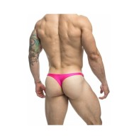 MaleBasics JUSTIN SIMON Classic Tanga Pink 2XL