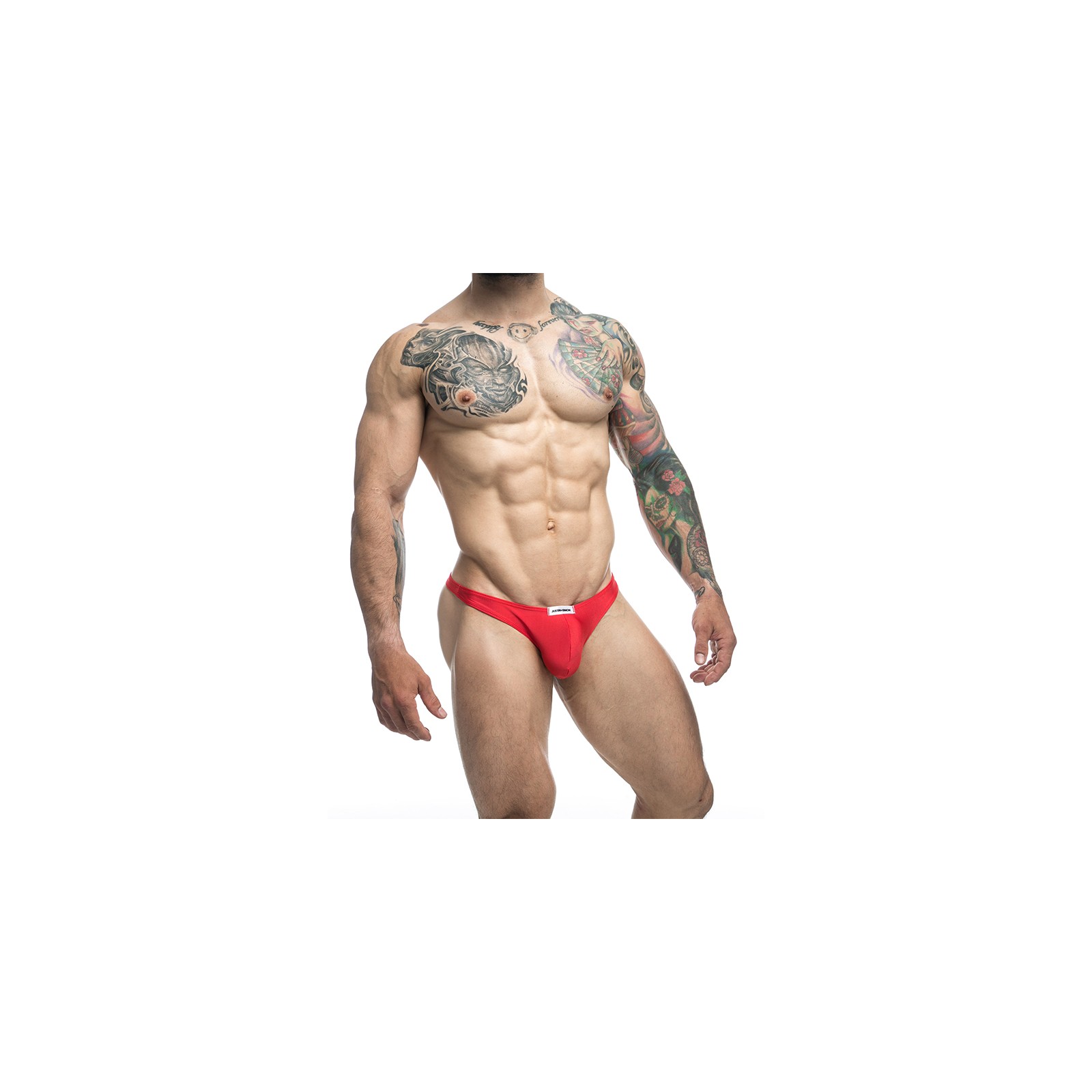 MaleBasics JUSTIN + SIMON Classic Tanga Red 2XL