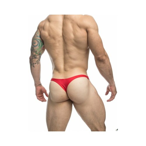 MaleBasics JUSTIN + SIMON Classic Tanga Red 2XL