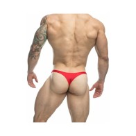 MaleBasics JUSTIN + SIMON Classic Tanga Red 2XL