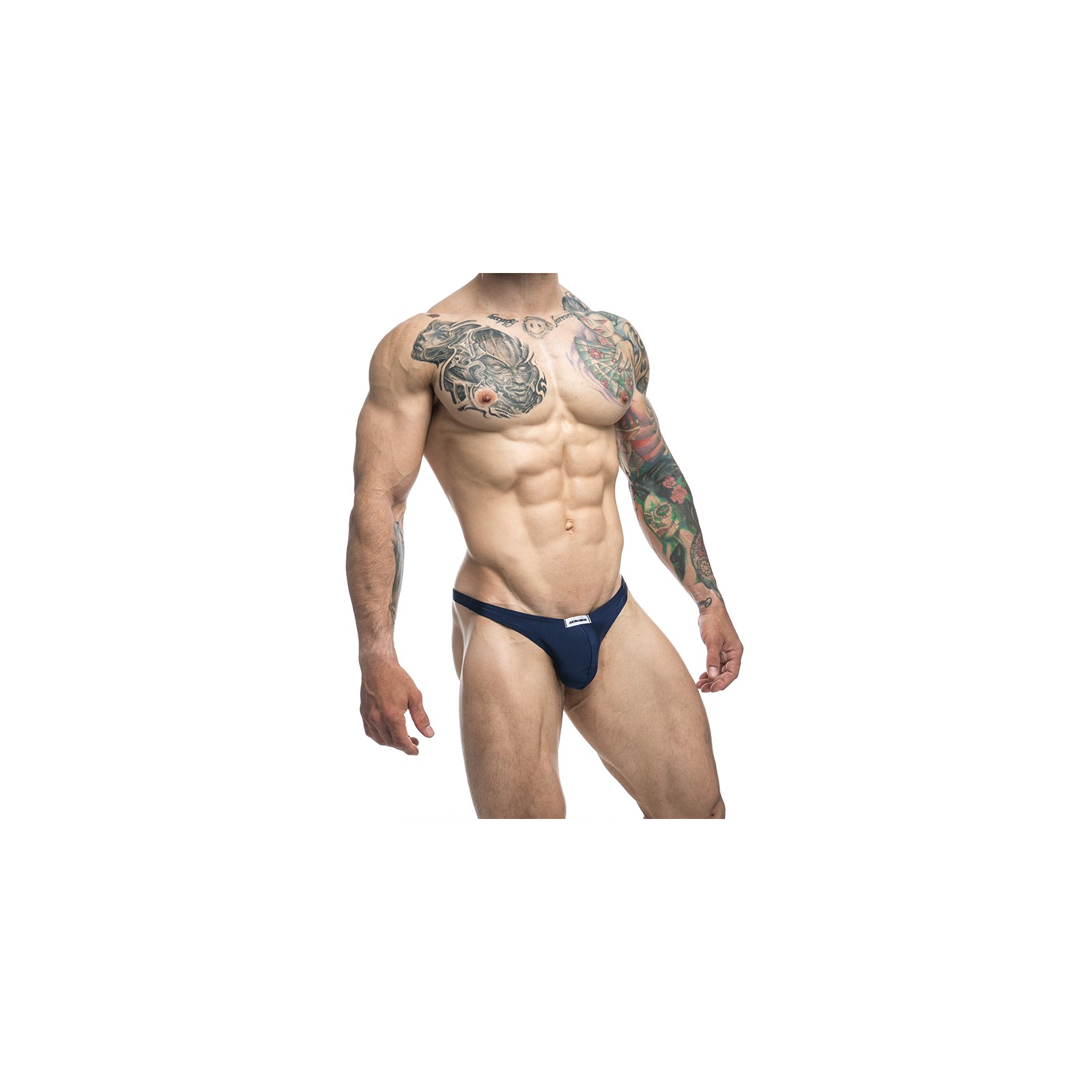 MaleBasics JUSTIN + SIMON Classic Navy Tanga M