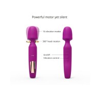 Love to Love R-evolution Rechargeable Wand Vibrator - Sweet Orchid