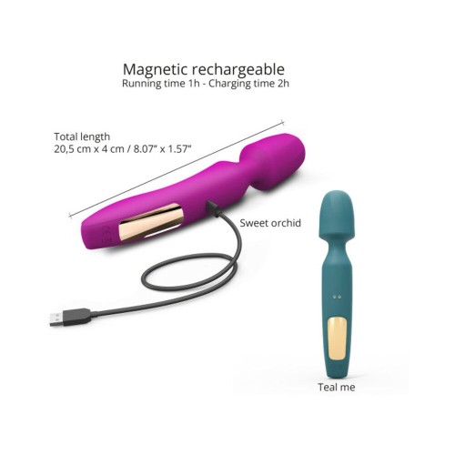 Love to Love R-evolution Rechargeable Wand Vibrator - Sweet Orchid