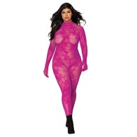 Dreamgirl Gloved Lace Bodystocking