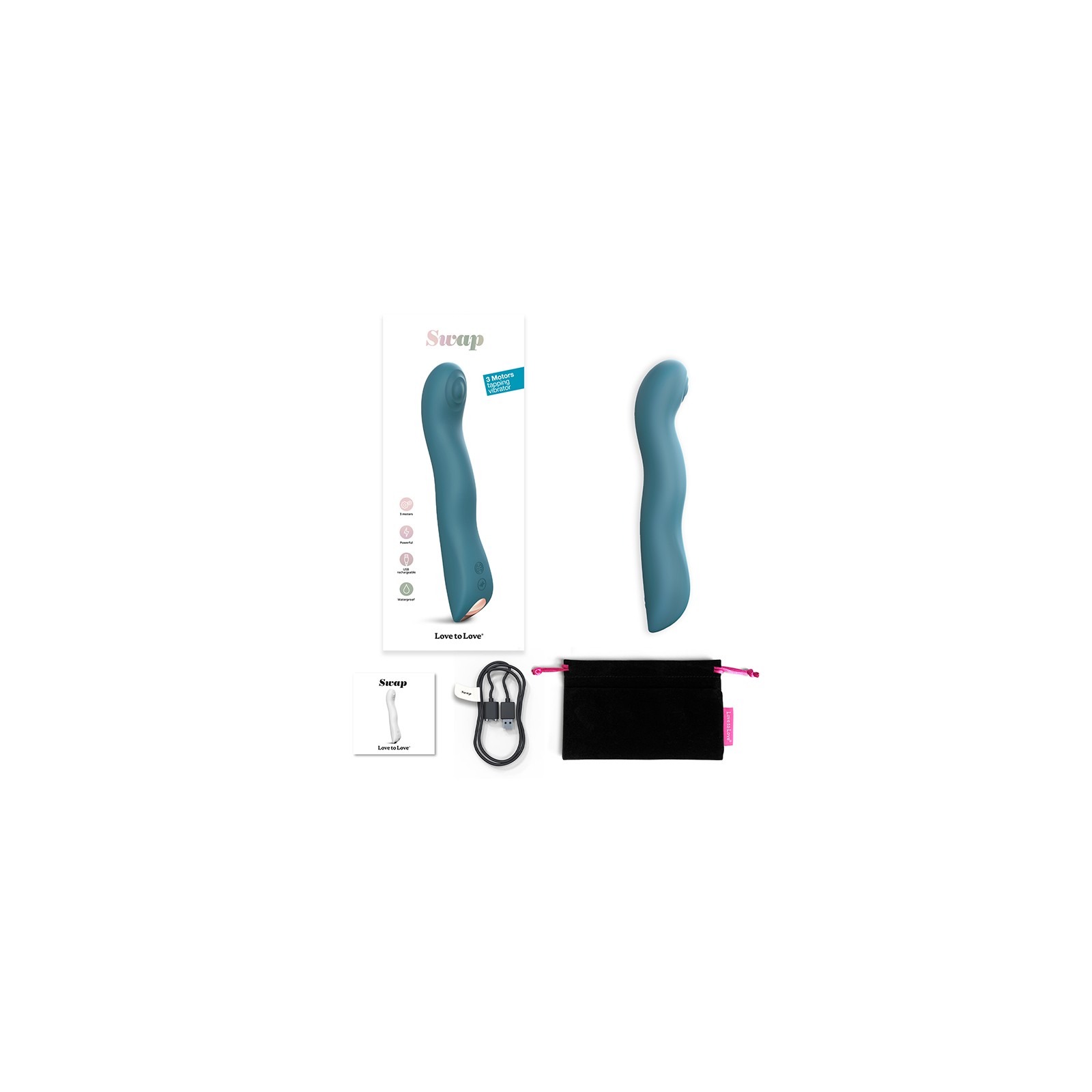 Rechargeable Tapping G-Spot Vibrator for Ultimate Pleasure