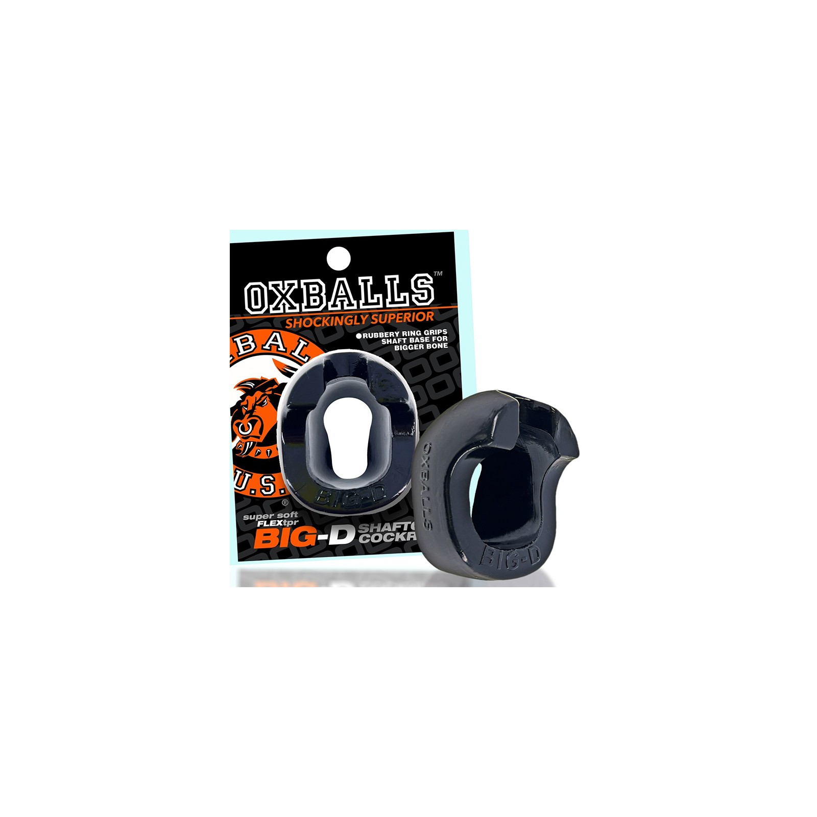 Cockring Big-D Oxballs para Placer Mejorado