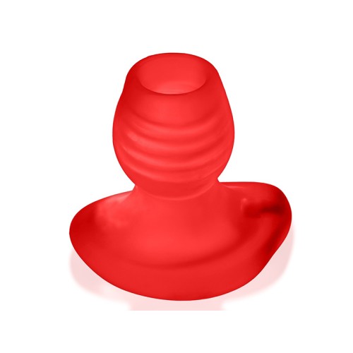 Oxballs Glowhole-1 Hollow Buttplug Red