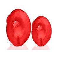 Buttplug Hueco Oxballs Glowhole-1 Rojo