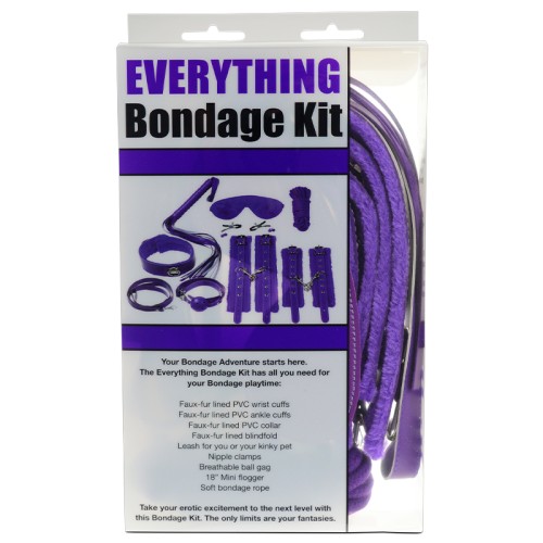 Kit de Bondage Completo Ple'sur 12 Piezas