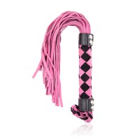 Ple'sur 15.5 in. Leather Flogger Pink